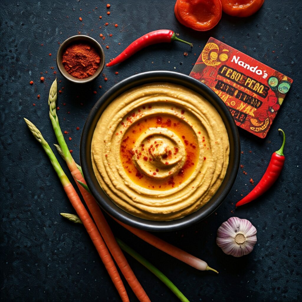 Nando's Hummus with PERi-PERi Drizzle