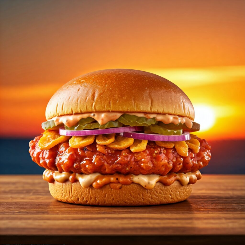 Nando's Sunset Burger